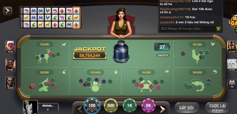 Casino Bầu Cua Tại B52 Club Trò Chơi Dân Gian Đổi Thưởng Đẳng Cấp