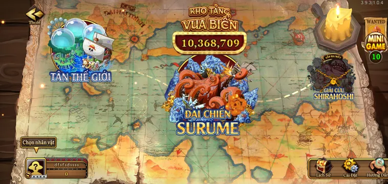 Minigame Đại Hải Trình Tại B52 Club Truy Tìm Kho Báu Nhận Quà Khủng