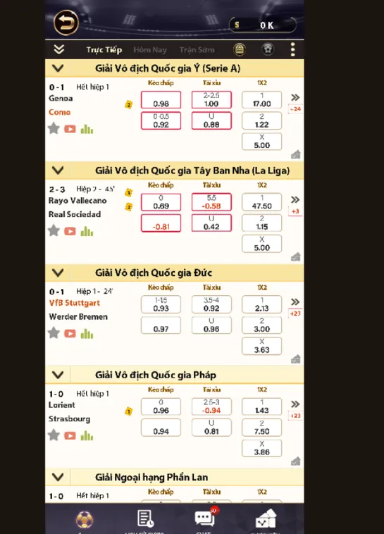 K Thể Thao Tại B52 Club Cá Cược Uy Tín Tỷ Lệ Ăn 1 Ăn 99