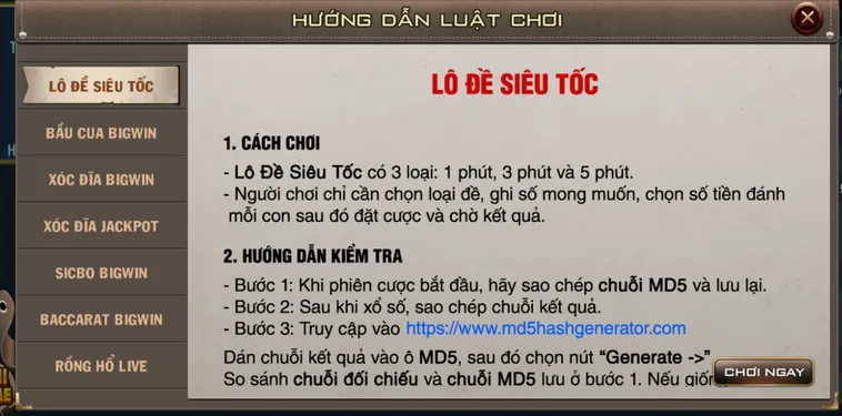Lô Đề Siêu Tốc Tại B52 Club Chốt Số Trúng Ngay Trong 1 Giây