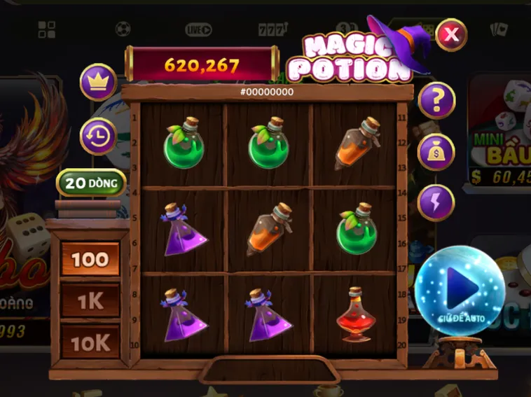 Minigame Magic Potion Tại B52 Club Chơi Nhanh Thắng Lớn Mỗi Ngày