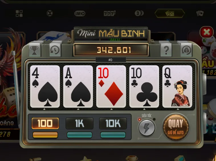 Chơi Mini Mậu Binh Tại B52 Club Nhận Thưởng Lớn Chỉ Trong 30 Giây