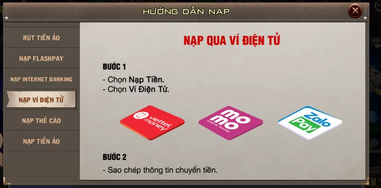 Cách Nạp Tiền B52 Club An Toàn Nhận Khuyến Mãi 100% Giá Trị