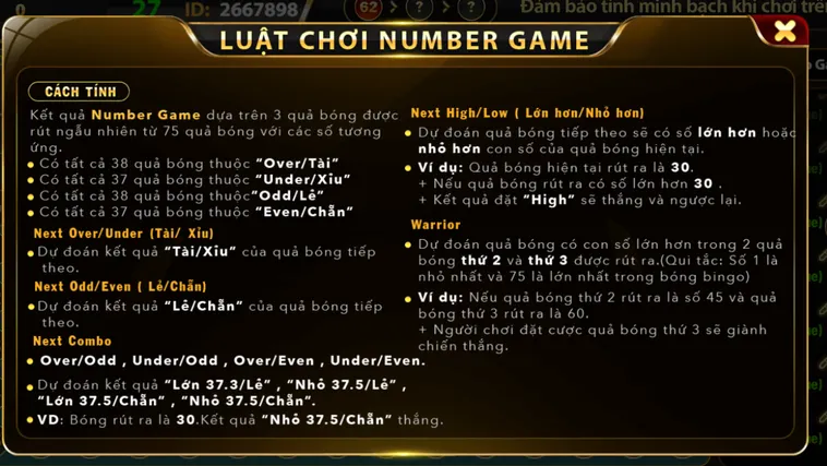 Chinh Phục Number Game Tại B52 Club Nhận Thưởng Siêu Tốc Mỗi Phút