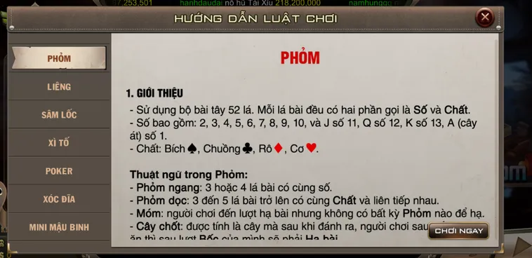 Phỏm Tại B52 Club Chơi Hay Nhận Ngay Quà Tặng Trị Giá 10 Triệu