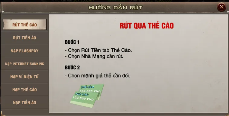 Hướng Dẫn Rút Tiền B52 Club Nhanh Chóng Trong 5 Phút Về Ngân Hàng