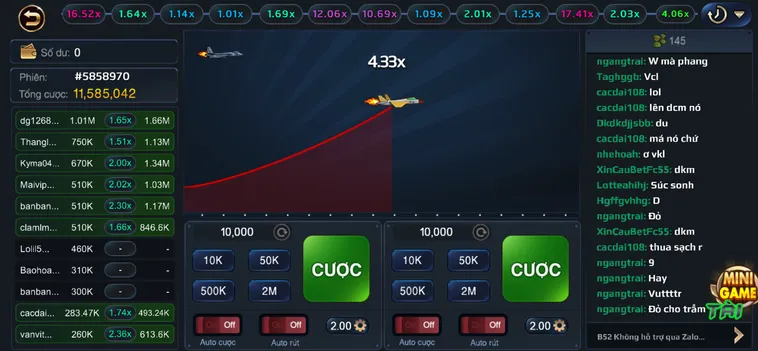 Siêu Phẩm Minigame Tiêm Kích F35 Tại B52 Club Kiếm Tiền Thần Tốc