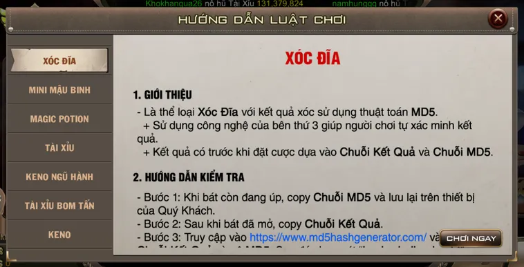 Sòng Bài Casino Xóc Đĩa Tại B52 Club Đổi Thưởng Xanh Chín Nhất 2026